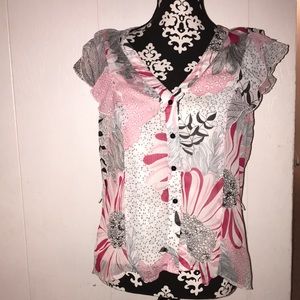 🍓button up blouse